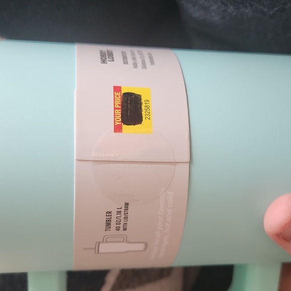 Hobby Lobby Mint Tumbler with Handle and Straw 40 Oz - Picture 2 of 10